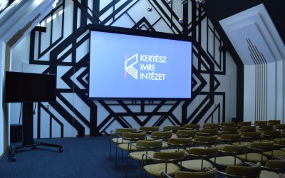 Digital signage és konferenciatechnika a Kertész Imre Intézetben