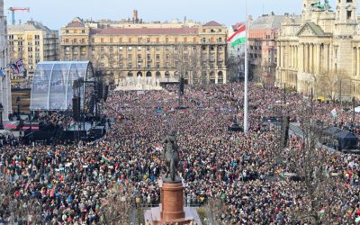 15th of march, National Holiday ceremonies in Hungary