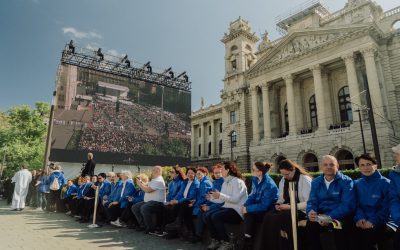 Ferenc pápa magyarországi látogatása a Visual Europe Group technikai részvételével